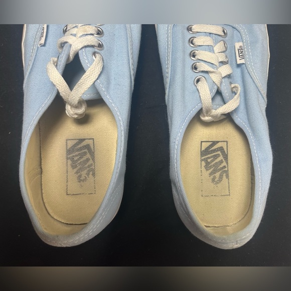 Vans Low Tops Shoes Lot of 2- Pink & Blue - Women’s Size 8.5 & Men’s Size 7 - Picture 15 of 16